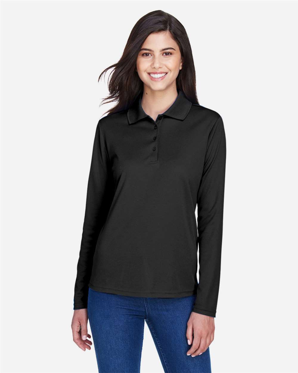 Women Polo Long Sleeve