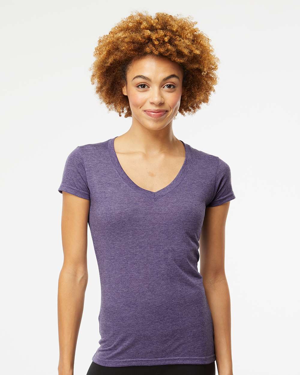 Women's V-Neck T-Shirt Custom