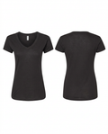 Women's V-Neck T-Shirt Custom