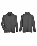 Youth Heather Performance Quarter-Zip Pullover