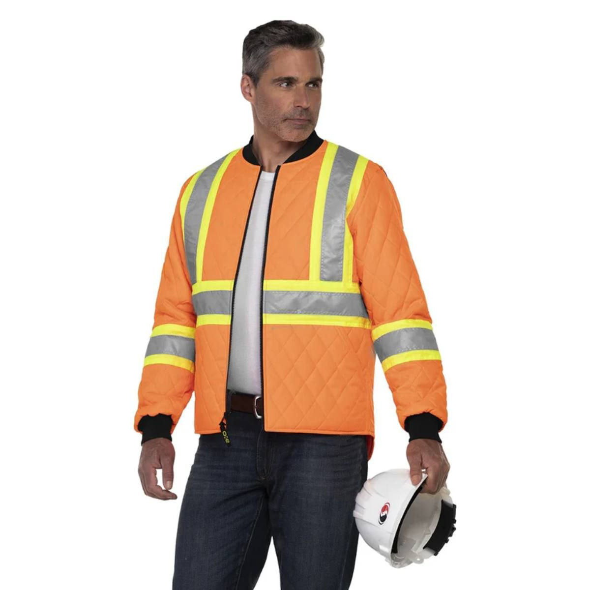 Hi-Vis - Hi-Vis Quilted Jacket