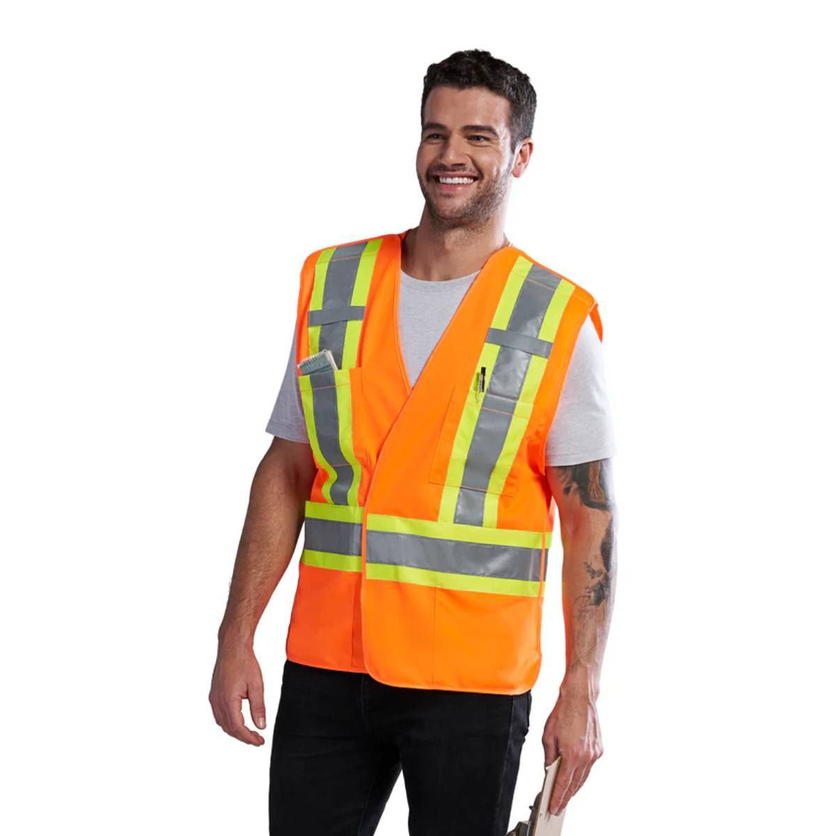Hi-Vis - Tricot Hi vis Tear-Away Vest